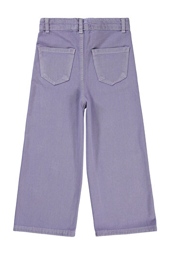 LC Waikiki Girls' Trousers 10-13 Years Lilac