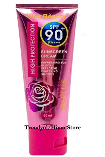 Kiss Beauty High Protection SPF 90+ UV Plus Sunscreen Cream 60Ml