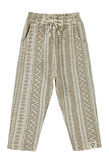 LC Waikiki Boys' Sweatpants 2-5 Years Old Stone Color
