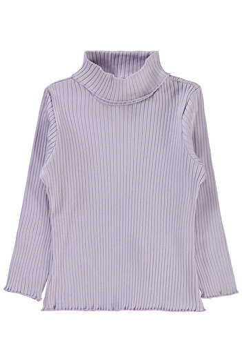 LC Waikiki Girls Sweatshirt 2-5 Years Gentle Lavender