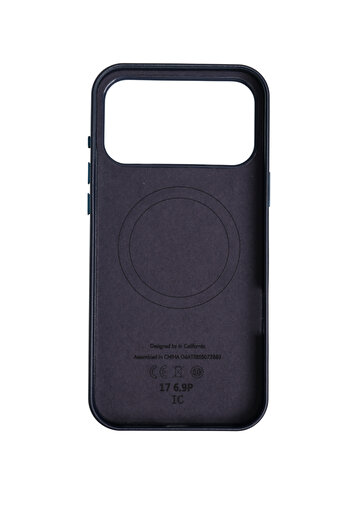 WATCHOFROYAL Bexocase iPhone 17 Pro Max Black Leather Case with Magsafe Feature