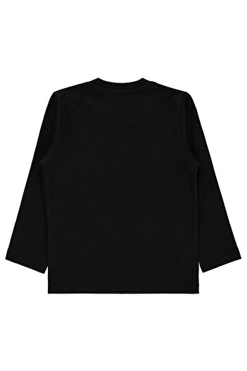 LC Waikiki Boys Sweatshirt 2-5 Years Old Black