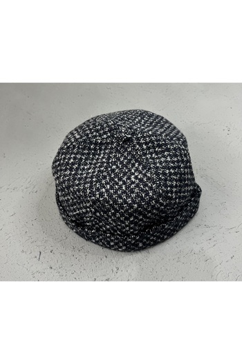 ZERAMİNE Wool Textured Unisex Fisherman Hat – Vintage Docker Model - Lined - Velcro Fastener