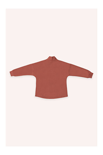 LC Waikiki Girl's Sweatshirt with Pocket Detail