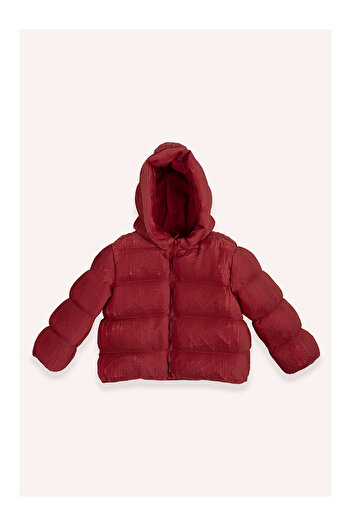 LC Waikiki Girl's Pleated Puffer Jacket