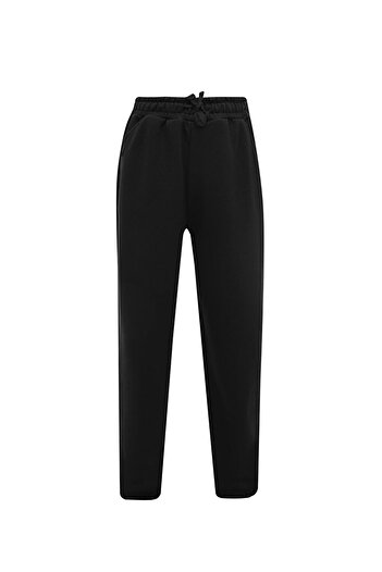 LC Waikiki Ku 23Jayla Kds06 5Pr Black Unisex Children's Sweatpants