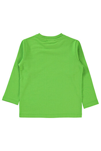 LC Waikiki Boys Sweatshirt 2-5 Years Neon Green