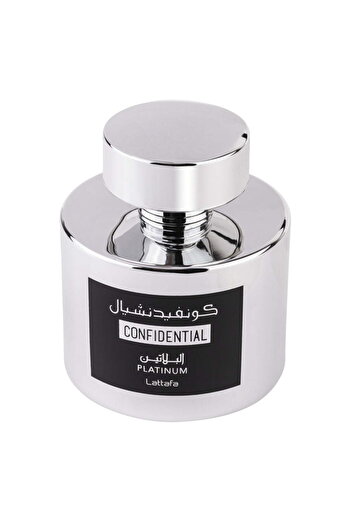 lattafa Confidential Platinum Eau de Parfum, Lattafa, Men - 100ml