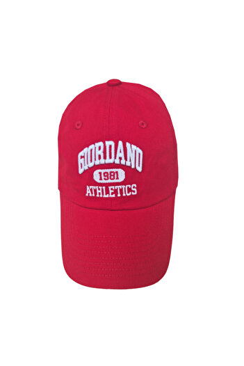 Giordano Cotton Twill Cap with 3D Embroidery | Athletics