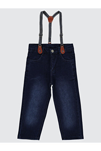 LC Waikiki Boys' Trousers 2-5 Years Dark Blue