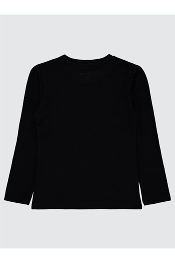 LC Waikiki Girls Sweatshirt 6-9 Years Old Black