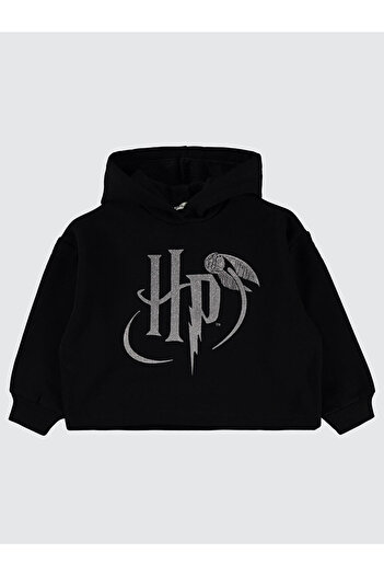 LC Waikiki Harry Potter Girl's Sweatshirt 6-9 Years Black