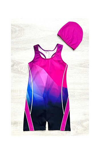 LC Waikiki Swimsuit for Girls with Swimming Shorts (Bones)