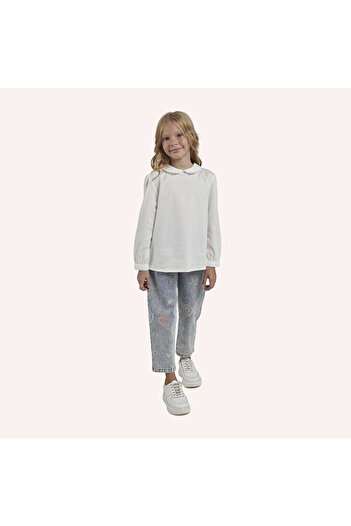 LC Waikiki Girl's Baby Collared Blouse