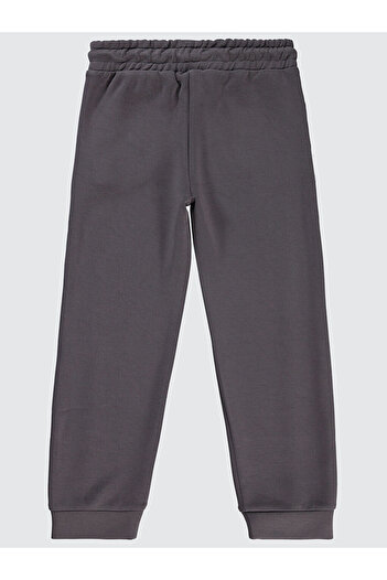 LC Waikiki Girls' Sweatpants 6-9 Years Old Light Smoke