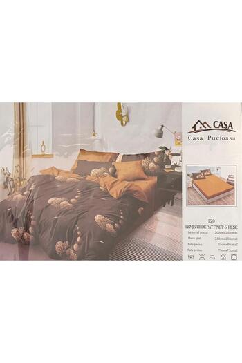Casa Pucioasa Finet Bed Linen, 6 Piece Set