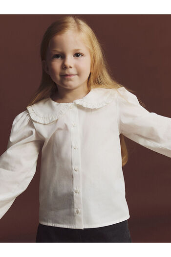 LC Waikiki Baby Collar Basic Girl's Shirt