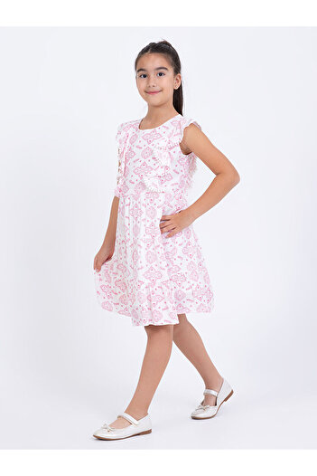 LC Waikiki Girls' Dress 2-5 Years Old Pink