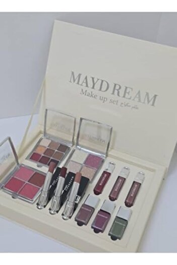 MAYDREAM Luxury Makeup Kit - 12 Pieces & 26 Colors for a Stunning, Complete, Natural Look