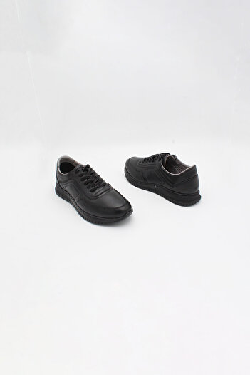 ENDİCAN 234 2014 Men's Genuine Leather Shoes Black Nappa