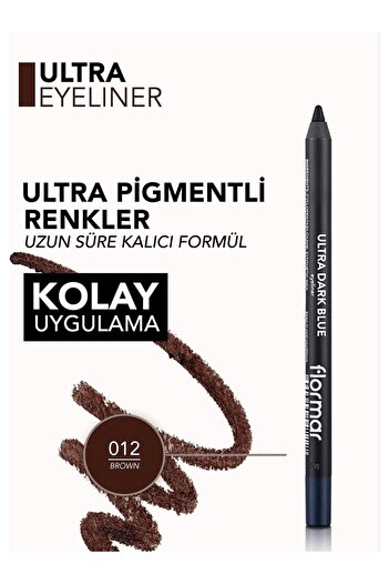 Flormar Ultra Eyeliner Brown No.: 012