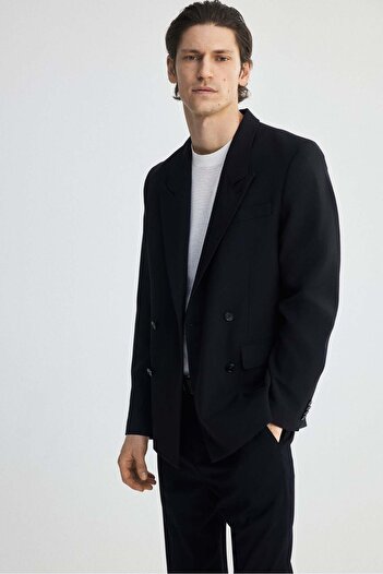 H&M Relaxed Fit Double-breasted blazer