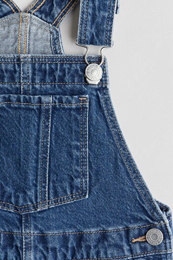 H&M Denim dungaree dress