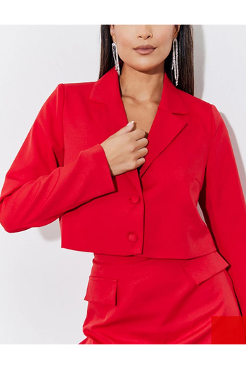 IN THE STYLE IN THE STYLE jacket, red