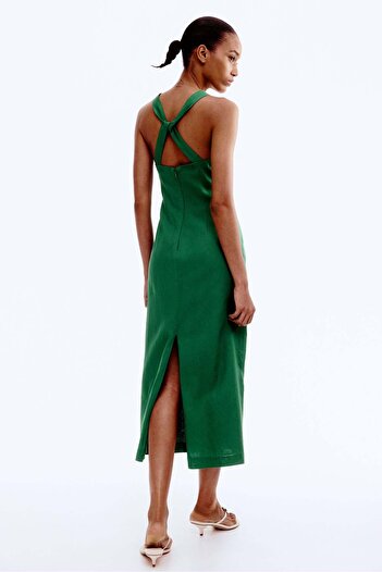 H&M Linen-blend dress