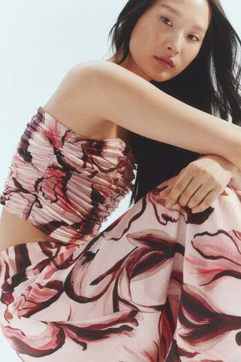 H&M Cropped bandeau top