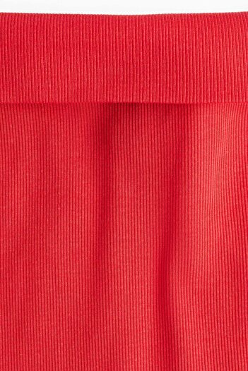H&M Ribbed off-the-shoulder top
