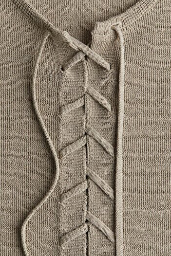 H&M Lacing-detail vest top