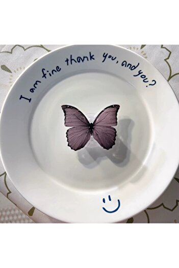 EDELFU Popsocket Adhesive Butterfly Phone Grip Butterfly Shaped Acrylic Epoxy Surface Finger Holder