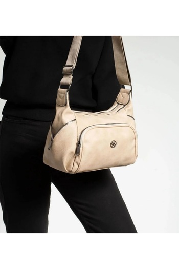 çkn sedat çakan çanta & fular & aksesuar Casual Bag 5 Compartments Women's Crossbody and Shoulder Bag