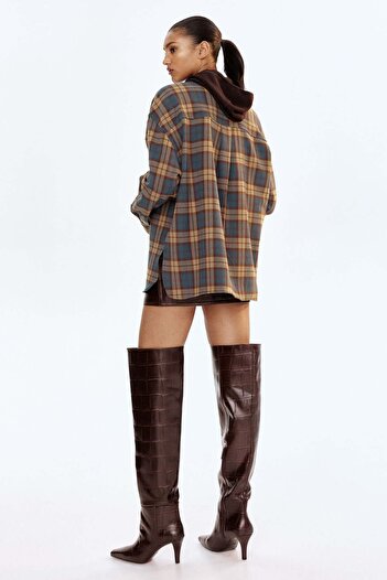 H&M Oversized flannel shirt