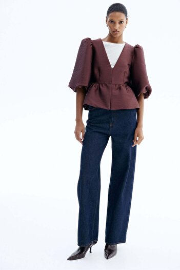 H&M Peplum blouse