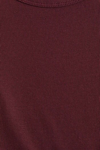 H&M Ribbed cotton jersey top