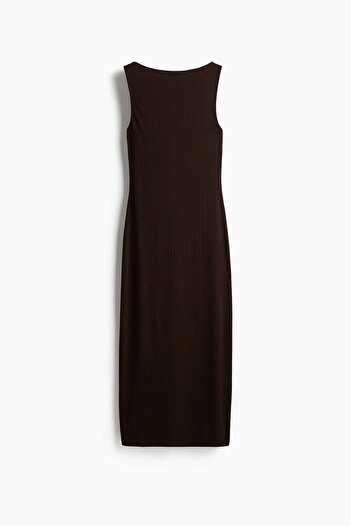 H&M Ribbed jersey midi dress