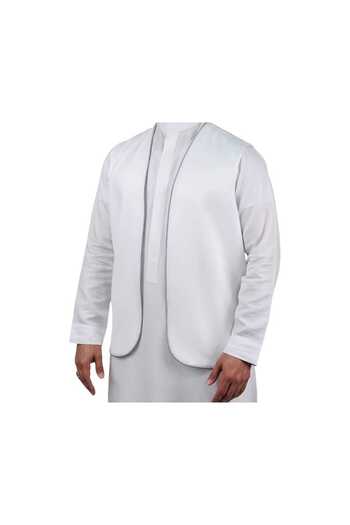 Aktham Men's summer sedari with qaitan - light elegance with a luxurious heritage character ✨