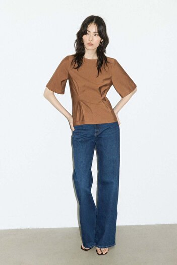 H&M Waisted blouse