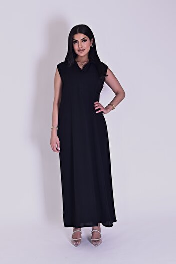 NANKAI Crepe abaya dress