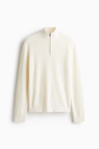 H&M Regular Fit Zip-top jumper
