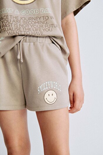 H&M Print-motif sweatshorts
