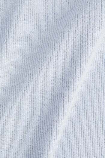 H&M Ribbed polo-neck top