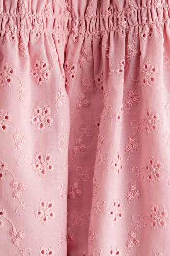 H&M Smocked broderie anglaise dress