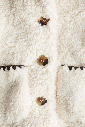 H&M A-line teddy jacket