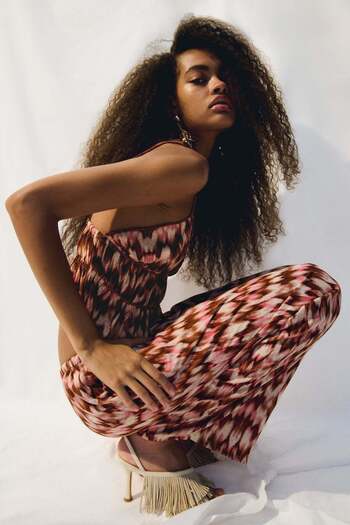 H&M Straight drawstring trousers