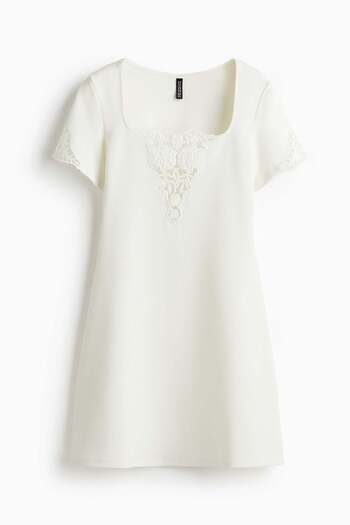 H&M Embroidery-detail dress
