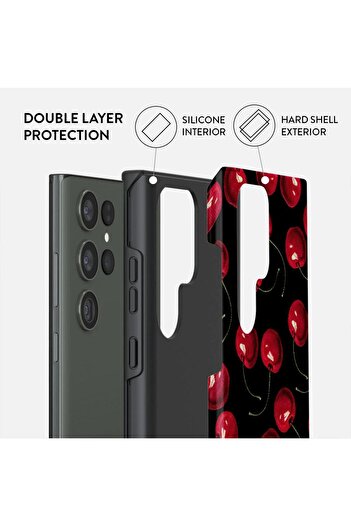BURGA Dual Layer Cherrybomb Samsung Galaxy S23 Ultra case