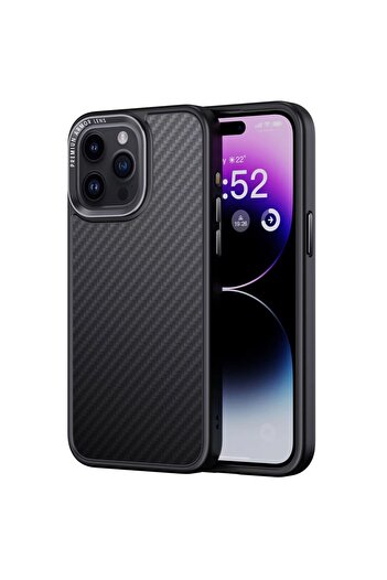 comma Case Kevlar Series Magsafe iPhone 16 Pro Max Black